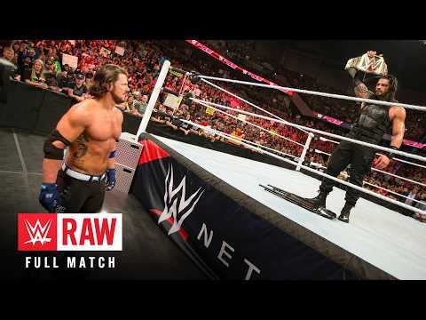 FULL MATCH: Roman Reigns & The Usos vs. AJ Styles & The O.C. | Elimination Match: Raw, May 9, 2016