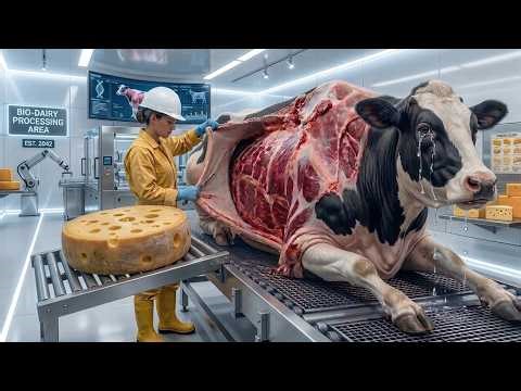 Inside the World’s Largest Cheese Factory | How Massive Cheese Blocks Are Made