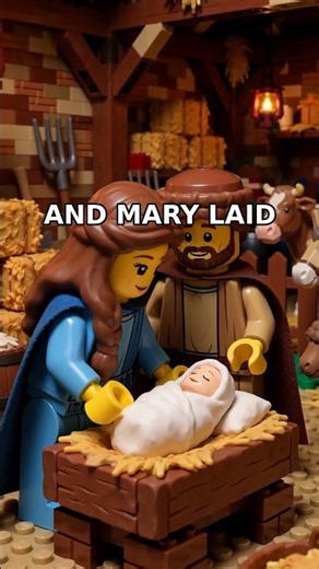The Birth of Jesus | Brick Bible Story for Kids 🧱 Where Was Baby Jesus Born?