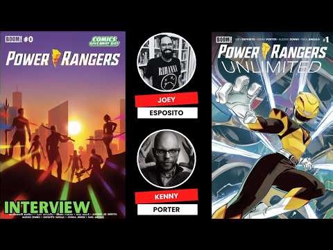 Joey Esposito and Kenny Porter Interview | POWER RANGERS, POWER RANGERS UNLIMITED