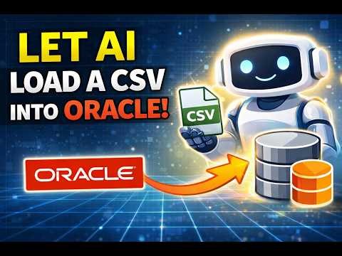 I Let AI Load a Messy CSV into Oracle Database… No SQL Written 🤯
