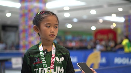 𝗗𝗔𝗩𝗥𝗔𝗔 𝟮𝟬𝟮𝟲 𝗠𝗘𝗘𝗧 𝗙𝗲𝗮𝘁𝘂𝗿𝗲 | 9-year-old Table Tennis Prodigy strikes gold In a stunning display of skill and maturity beyond her years, nine-years-old prodigy Georgina Riley P. Vargas from the Tagum Premier captured the gold medal in the table tennis competition of DAVRAA 2026 at NCCC, Tagum City Vargas dominated the court with precision and confidence, leaving spectators and competitors in awe of her remarkable talent. Her lightning-fast reflexes and strategic gameplay proved