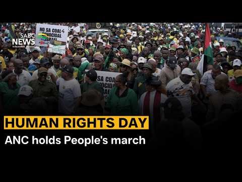 ANC holds People's march - Ronald Lamola shares more