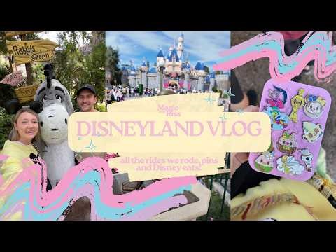 DISNEYLAND VLOG! ✨ Disneyland 70th, snacks, pins and rides!