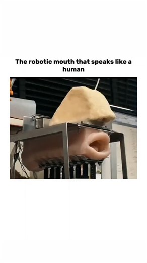 ONLY FUN on Instagram: "The robotic mouth that speaks like a human 🤖🗣️ Every movement, every word, perfectly mimics natural speech—showing how robotics and AI are bridging the gap between machines and humans. A glimpse into the future of communication, where technology truly talks back. 💡✨ This video is for educational purposes only. DM for credit/ removal. #Robotics #AI #HumanLikeTech #FutureOfCommunication #EngineeringMarvels HowItWorks"