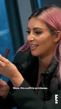 Kourtney & Khloe were just trying to dress up on vacation, but Kim was NOT having it. #KUWTK