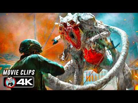 All Alien Battles from THE TOMORROW WAR 🔥 4K