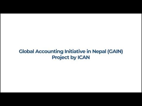 Accounting Outsourcing Initiative in Nepal by ICAN | GAIN Project