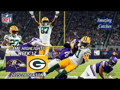 Baltimore Ravens Vs Green Bay Packers WEEK 17 FULL GAME HIGHLIGHTS | NFL Highlights | NFL Today