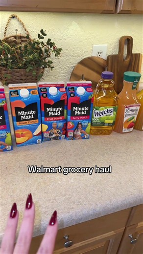 Big Walmart grocery haul for my family 🛒🍎 I try to buy mostly healthy foods, and a lot of protein. I planned for a week of meals with this haul and food we already had #walmart #walmarthaul #groceryhaul