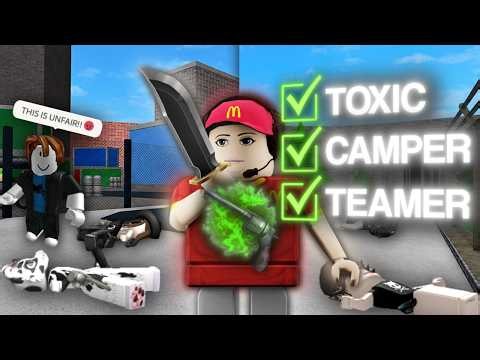 I Became The WORST MM2 PLAYER.. (Murder Mystery 2)