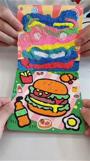 Burger, Pizza, or Rainbow? The Snowflake Clay Challenge! 🍔🍕🌈