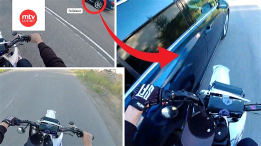 Poliisin kiilaaman mopokuskin kypäräkameravideo paljastaa – näin kohuttu tilanne eteni