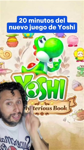 Exploring Yoshi and The Mysterious Book: First Gameplay Moments