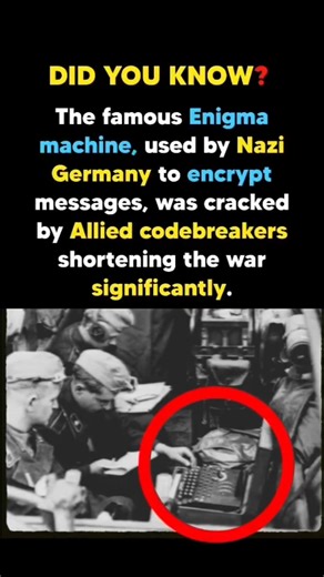How the Enigma Code Was Cracked and Changed World War II #shorts #usa