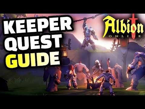 Albion Online - Where to Find Keeper Memories, Keeper Uprising Quest Overview