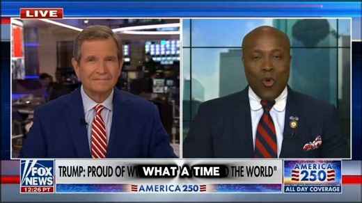 What a time to be alive, on America’s 250th birthday.And thank God President Donald J. Trump is our President. A man who truly loves this country.Over the past several weeks, from the UFC, to the Great American State Fair, to Mount Rushmore, and finally to last night’s celebration, we were reminded what American pride looks like.The most powerful moment was honoring the heroes of World War II, the young Americans who charged into a hail of machine gun fire on the beaches of Normandy to rid the w