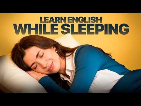 BEST Way to Learn English While Sleeping: 9 Real Conversations & Vocabulary