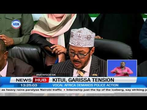 MPs call for calm amid Kitui Garissa insecurity crisis