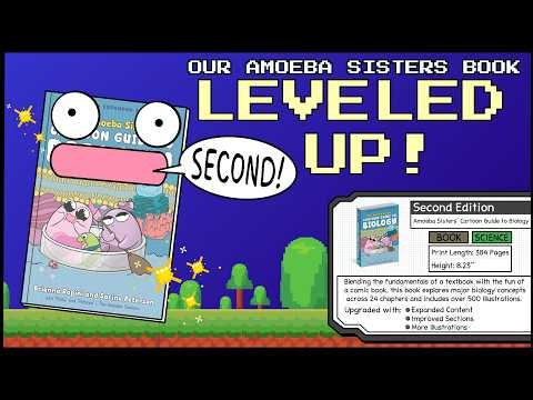 The Amoeba Sisters' Cartoon Guide to Biology SECOND EDITION Preorder!