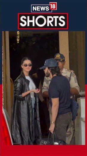 Veer Pahariya And Tara Sutaria Glam Up As They Jet Off For A Vacation | Celebrity News | News18