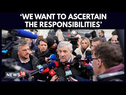 'The Security Cameras Were Terrible..' | Italy's Antonio Tajani on Swiss Resort Fire Tragedy