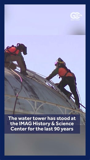 IMAG History & Science Center water tower demolition begins in Fort Myers