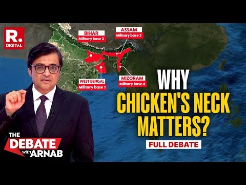 Debate With Arnab: The Critical Importance of Chicken's Neck And the Need To Secure It