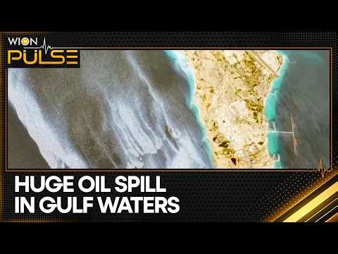 Satellites Track Suspected Oil Spill Near Iran's Kharg Island Export Hub | WION Pulse