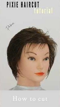 PIXIE HAIRCUT TUTORIAL||PIXIE HAIRSTYLE #hairstyle #pixiecut #haircut #shortvideo