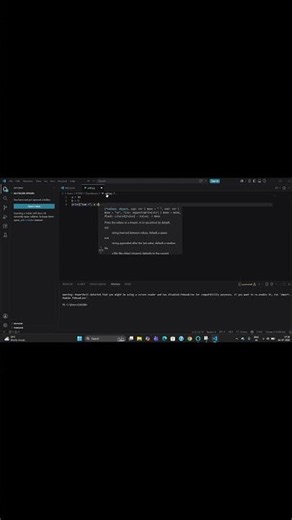🚀 How to Run a Python Program in VS Code #python #visualstudiocode Code#coding #pythonprogramming
