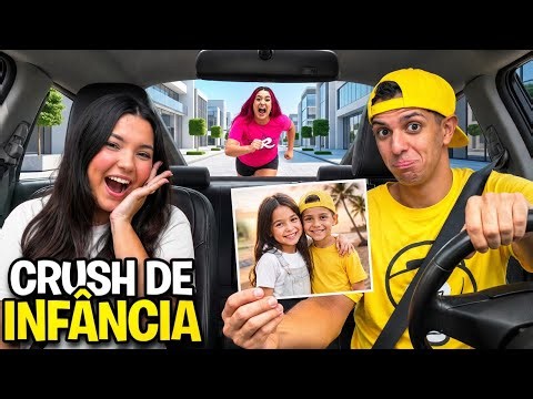 A CRUSH DE INFÂNCIA DO LEOZIN APARECEU *A vingança !