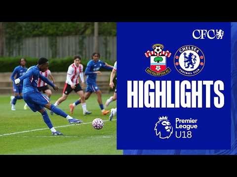 Southampton U18 0-6 Chelsea U18 | HIGHLIGHTS | U18 2025/26