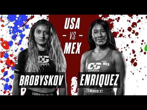 Combate Global 2025 REPLAY: Enriquez vs Brobyskov