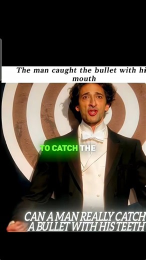 The Man Could Catch A Bullet With His Mouth #Houdini #EscapeArtist #MovieRecap #MovieScene