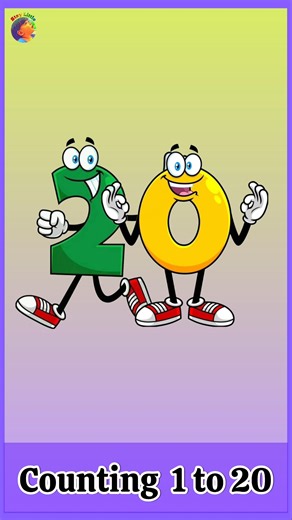 counting the numbers from 1 to 20 #staylittlechannel #learning