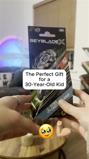 You're never TOO old for BEYBLADE X 💪 #bestgift #presents #presentideas #BEYBLADEX #beytube