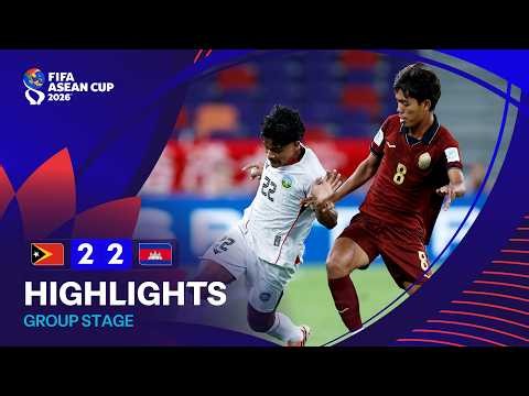 HIGHLIGHTS | Timor-Leste vs Cambodia | FIFA ASEAN Cup 2026™