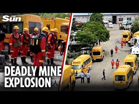 Horror ‘gas explosion’ leaves at least 90 dead in China as Xi Jinping urges 'all-out rescue'