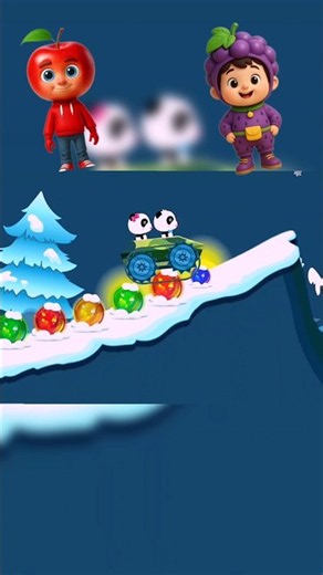 Baby Panda Snow Adventure 🎄 Monster Truck Gift Delivery Cartoons for Kids #BabyBus #KidsCartoons