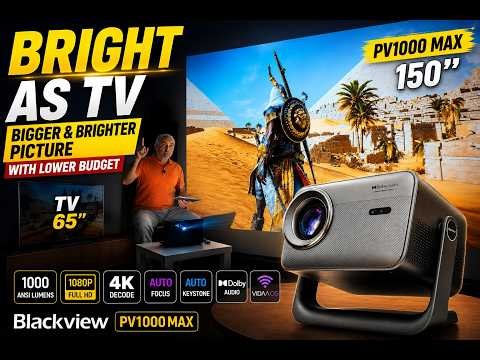 Blackview PV1000 MAX Review | The New Budget Projector King?