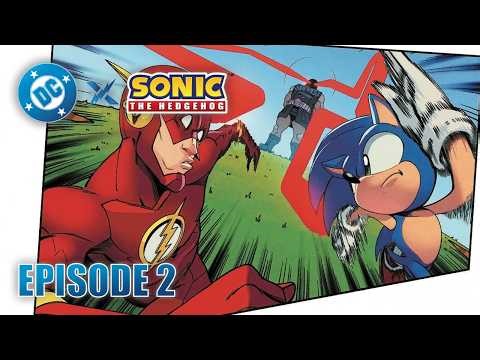 DC x Sonic The Hedgehog - Justice League & Sonic Heroes vs. Darkseid! | DC