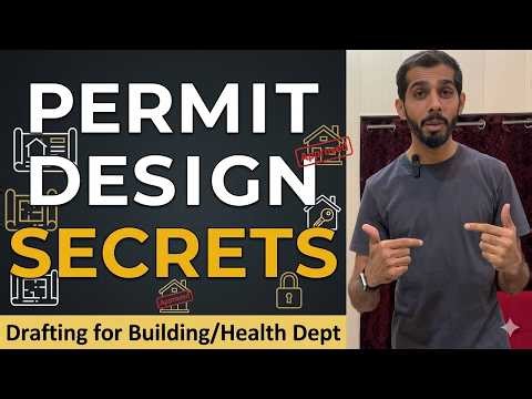 Professional Permit Design & Drafting for Building/Health Dept | Commercial Kitchen Project (Part 03