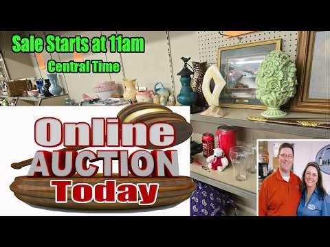 🔴 LIVE 5HR AUCTION! Coca-Cola Collectibles 🥤 Vintage Glass, Teapots & HIDDEN TREASURES! 💎