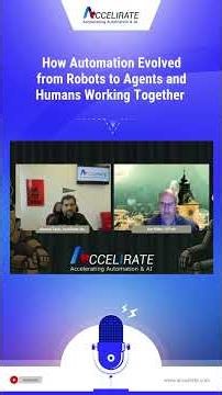How Automation Evolved from Robots to Agents and Humans Working Together Part 1 #HumanInTheLoop