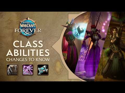 Class Highlights - Part 3: Druid, Warlock, Priest | World of Warcraft: Forever