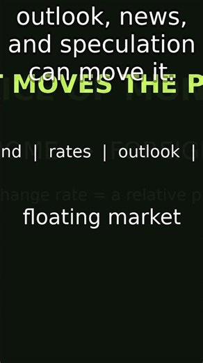 Three Forces That Move Your Currency