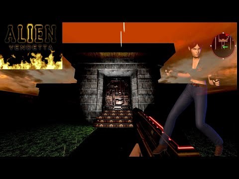 Resident DOOM T64: Claire Redfield in Alien Vendetta Full Playthrough Part 1