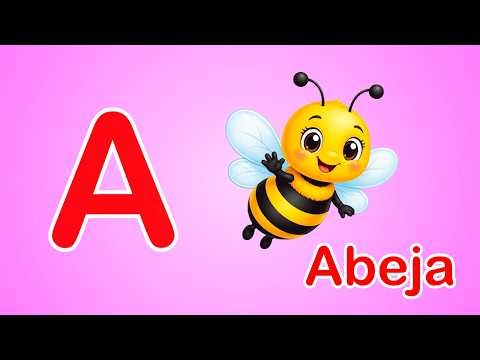 Aprende las Vocales A E I O U Para Bebés y Niños Pequeños