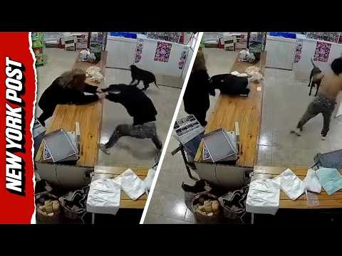 Hilarious Botched Robbery Ends With Thief Losing Her Top